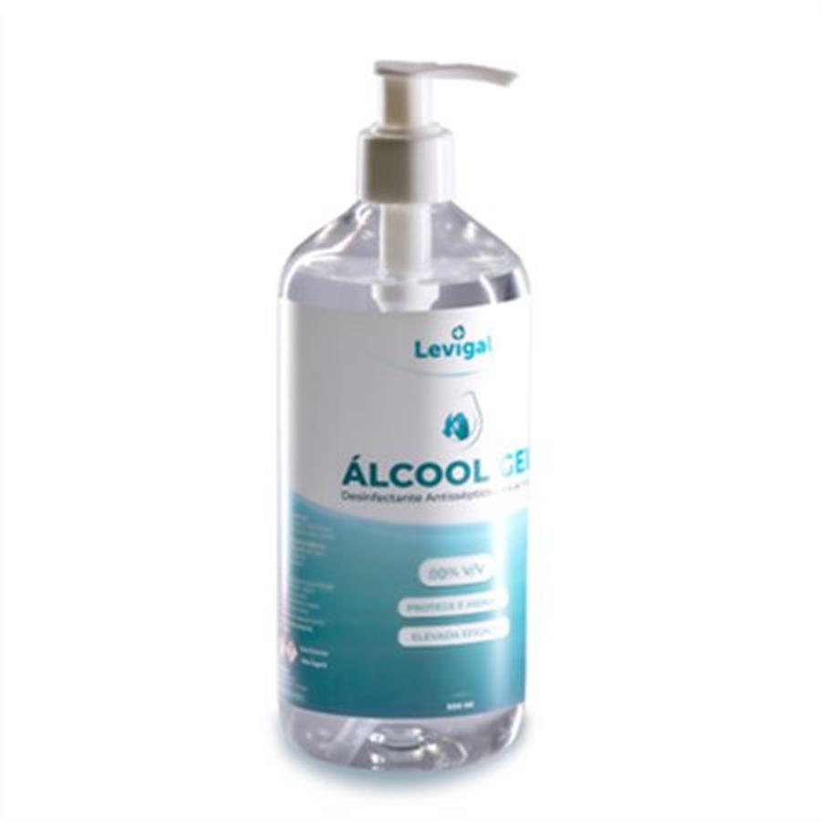 GEL HIGIENIZANTE DESINFETANTE DOSEADOR MÃOS 80% 500ML GEL HIGIENIZANTE DESINFETANTE DOSEADOR MÃOS 80% 500ML